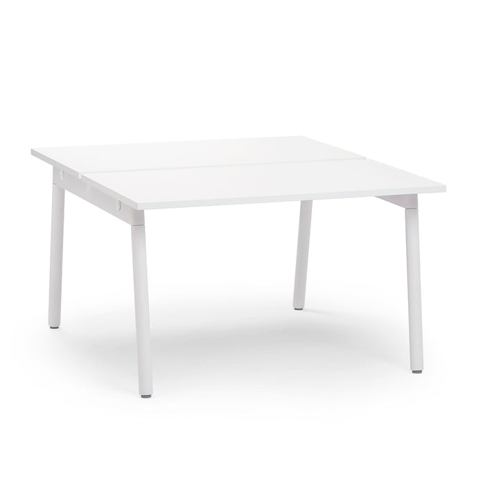 Modern white table isolated on a white background (White-47&quot;)
