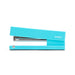 Turquoise Poppin stapler on a white background (Aqua)