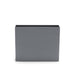 Gray square planter box on a white background. (Dark Gray)