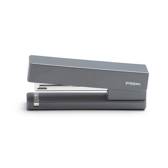 Gray Poppin stapler on a white background (Dark Gray)