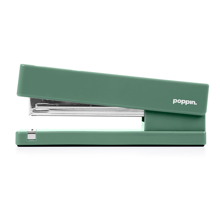 Green Poppin stapler on white background (Sage)