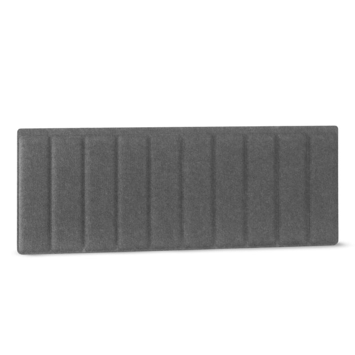 Gray acoustic foam panel on white background (Dark Gray-47&quot;)