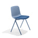 Blue modern office chair on white background (Sky)