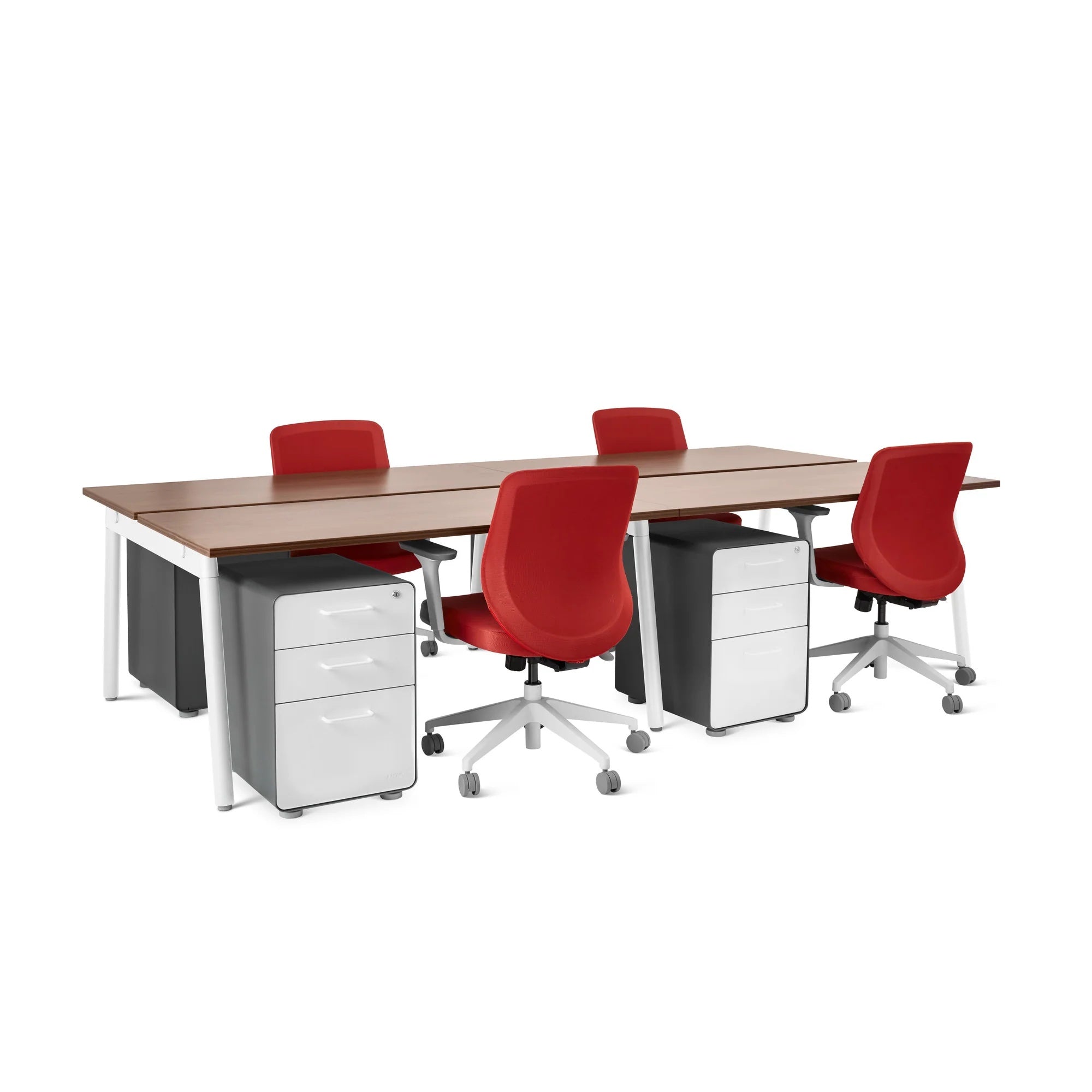  (Walnut-57"-White)