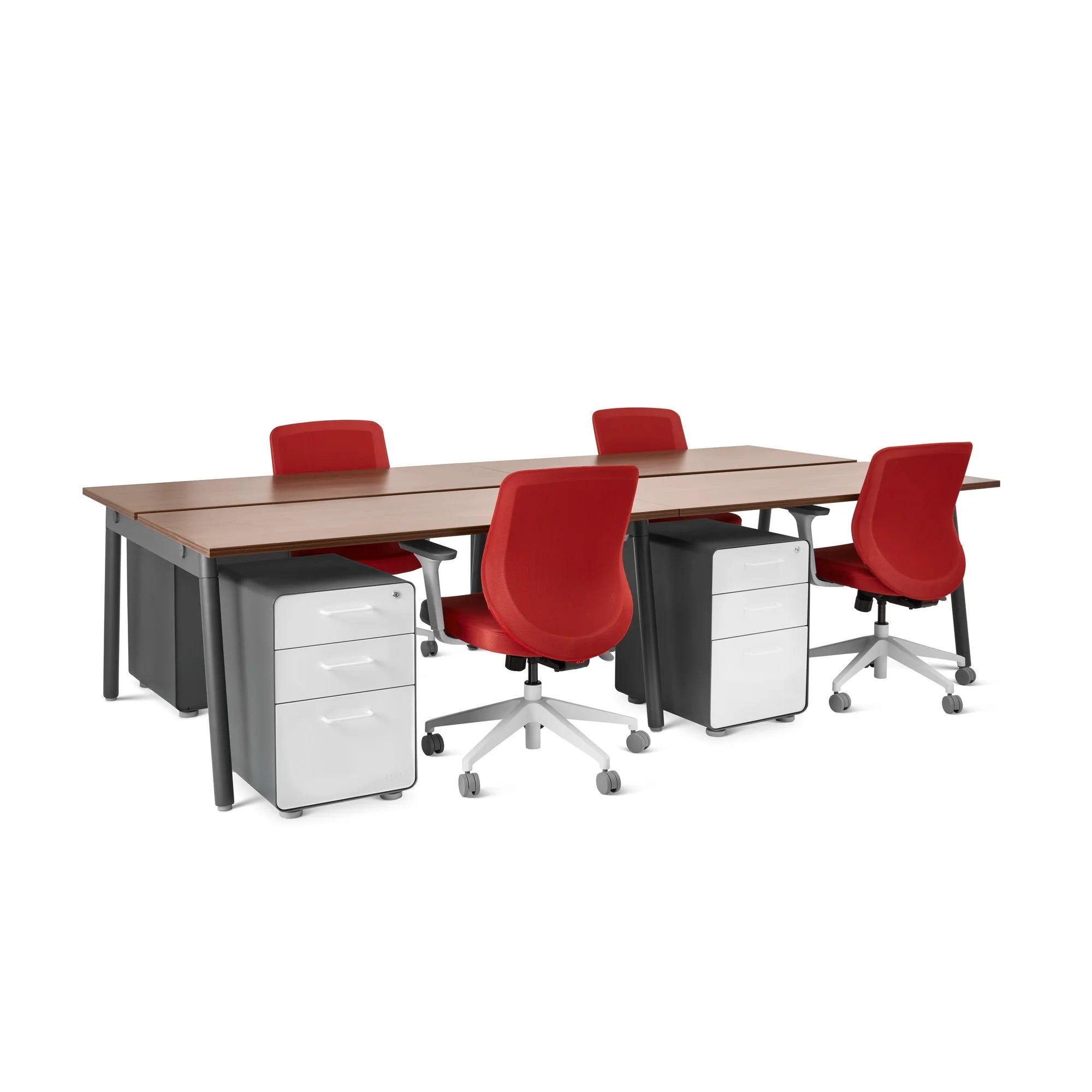  (Walnut-57"-Charcoal)