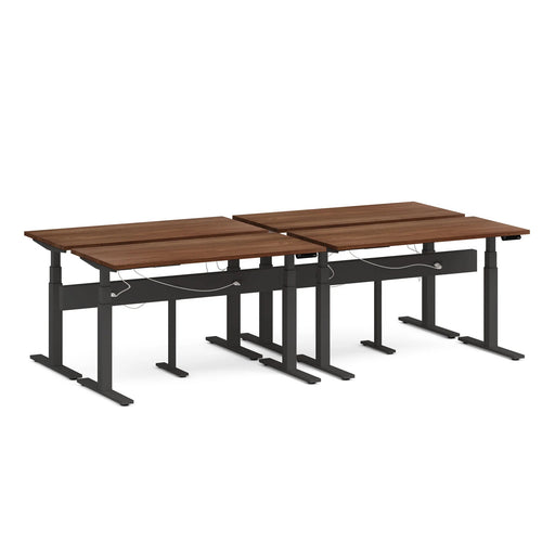  (Walnut-57"-Charcoal)