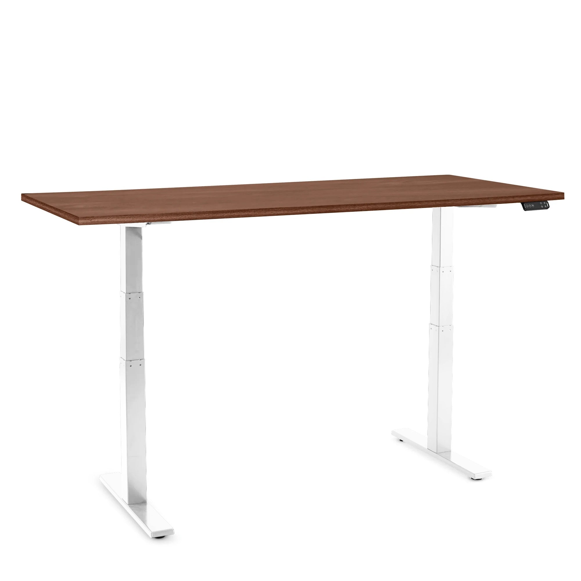  (Walnut-72&quot; x 30&quot;-White)