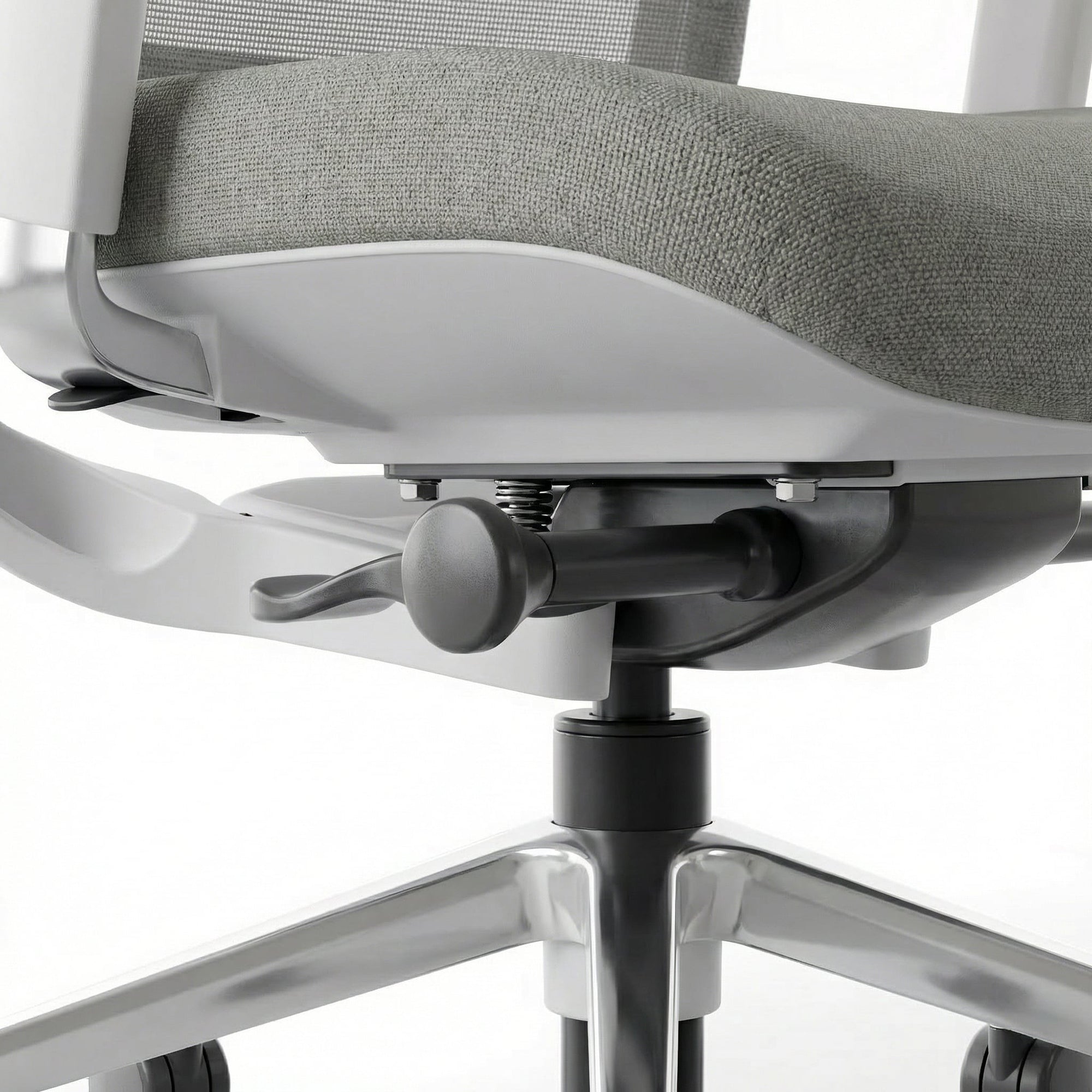  (Pebble Gray-White-Without Headrest)