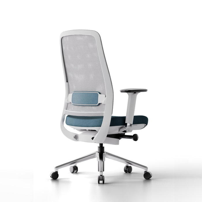  (Harbor Blue-White-Without Headrest)
