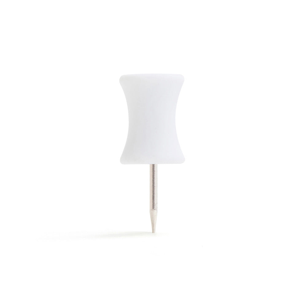 Array of white coffee cups on a white background in a grid pattern (White)