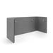 Gray office cubicle partition on white background. (Dark Gray-60&quot;)