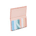 Variety of pastel colored nail files with different textures displayed in open pink case (Elements)