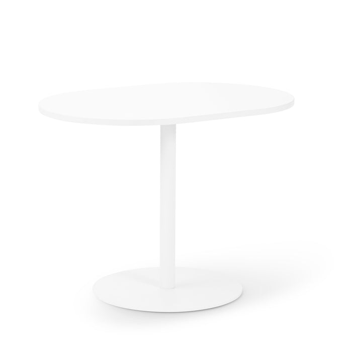 White Tucker Lounge Table, 25"h