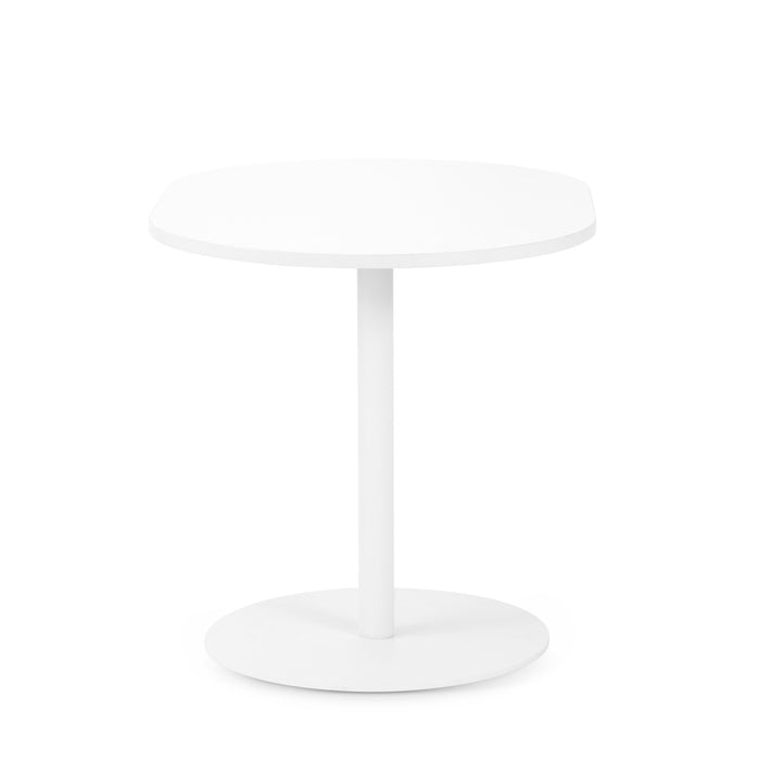 White Tucker Lounge Table, 25"h