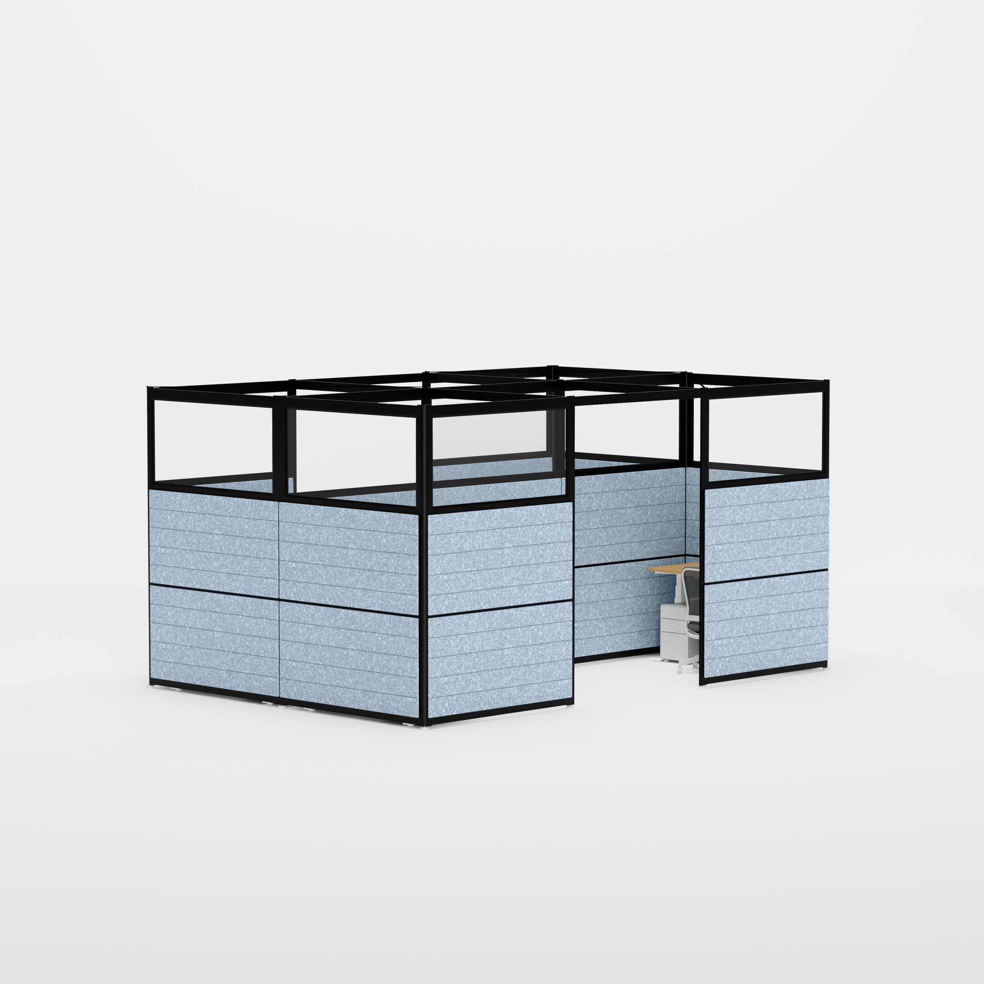  (Black-Private-Blue Panel)