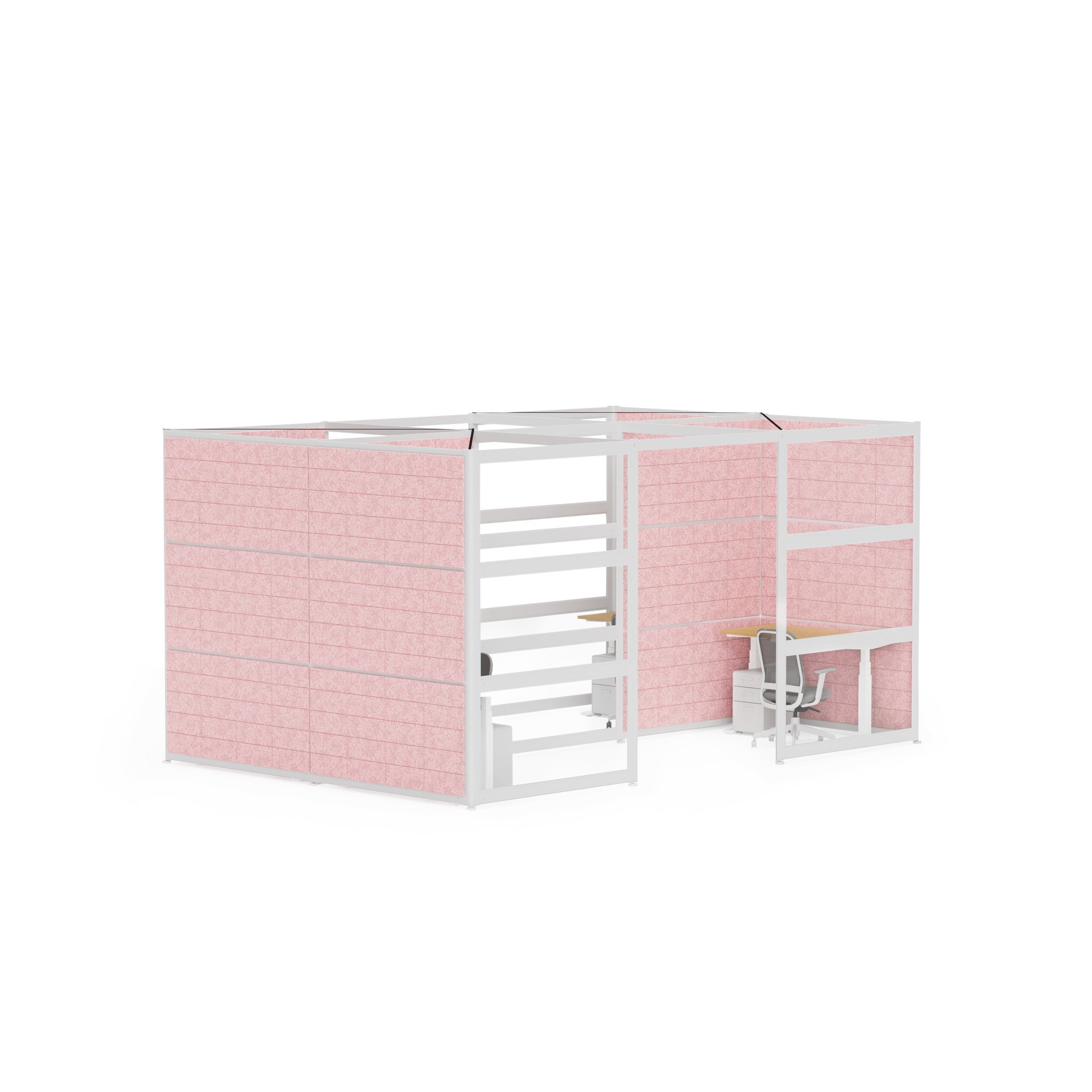  (White-Semi-Private-Rose Panel)