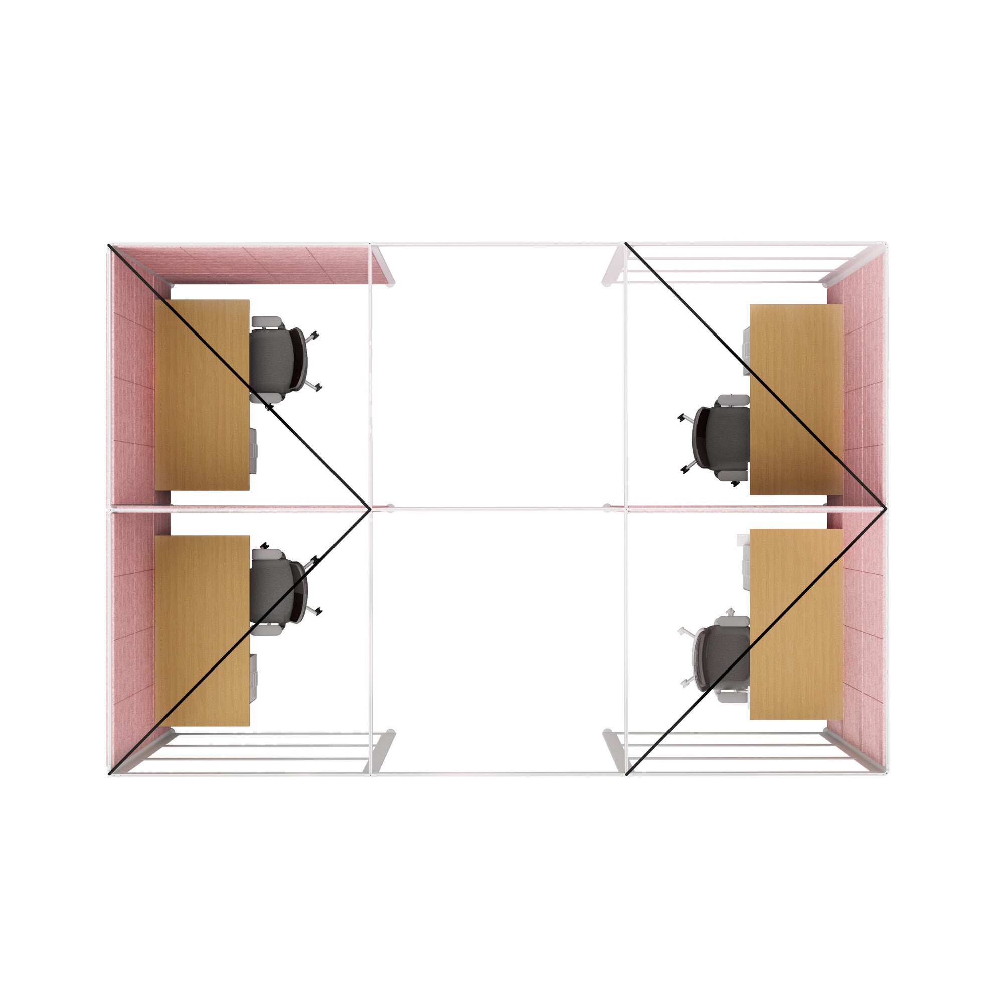  (White-Semi-Private-Rose Panel)