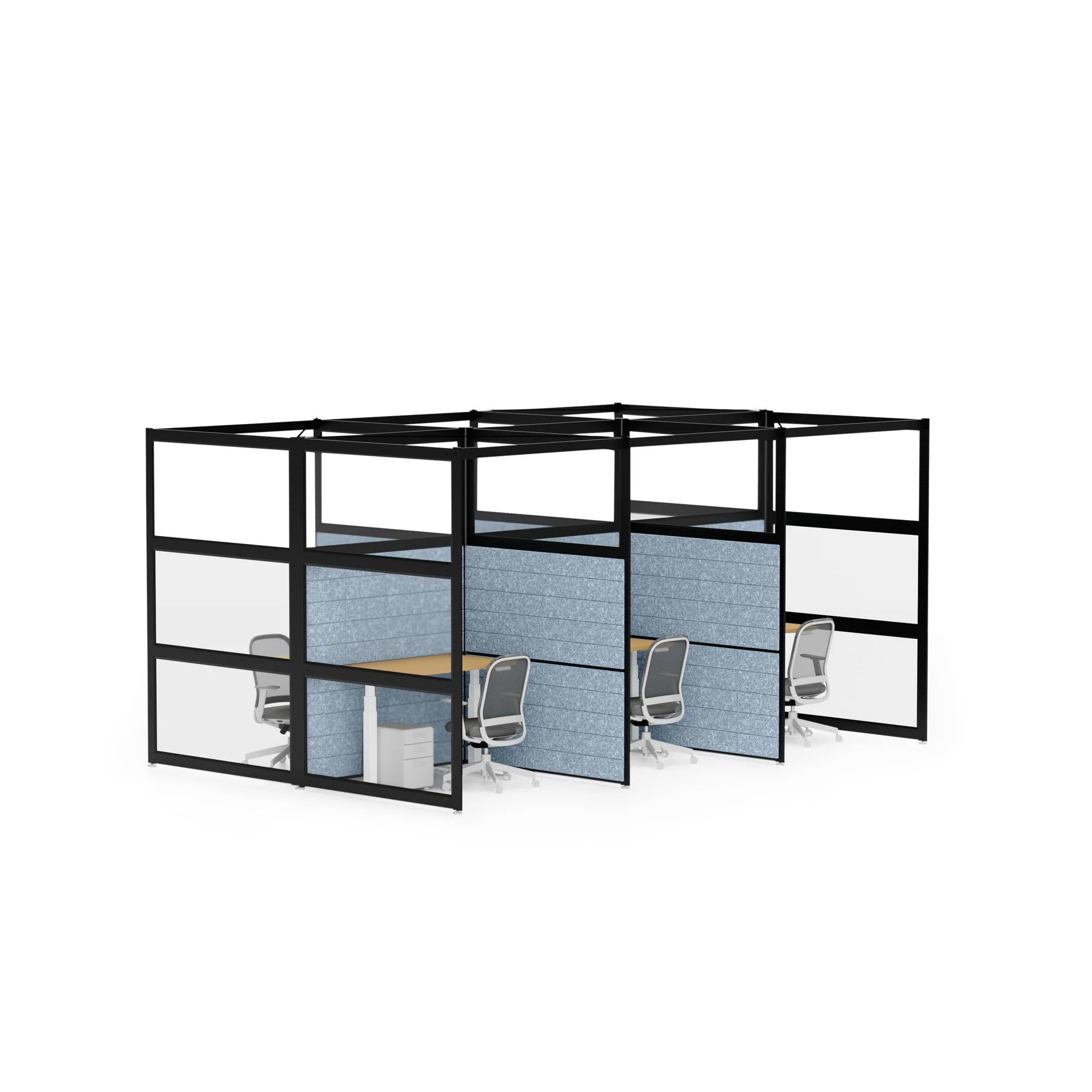  (Black-Semi-Private-Blue Panel)