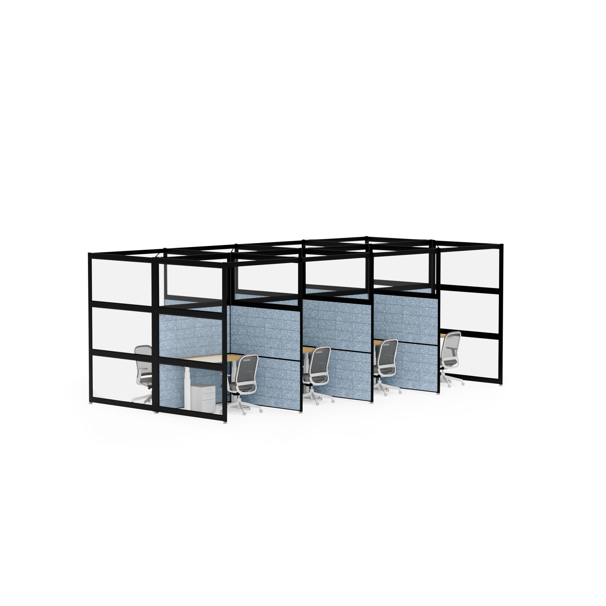  (Black-Semi-Private-Blue Panel)