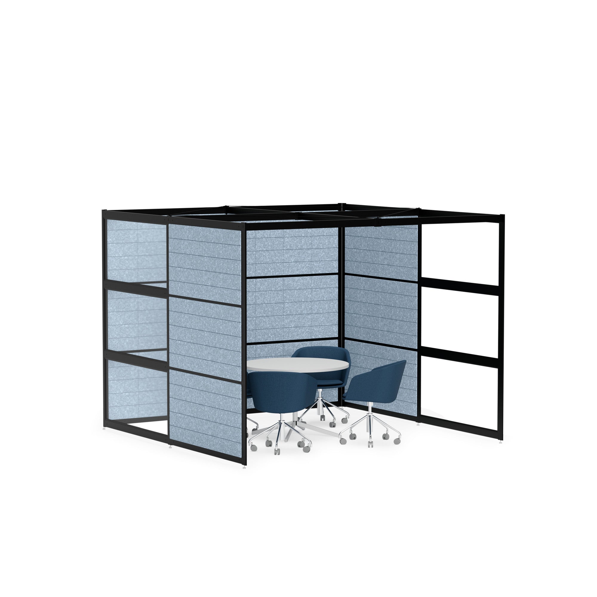  (Black-Semi-Private-Blue Panel)