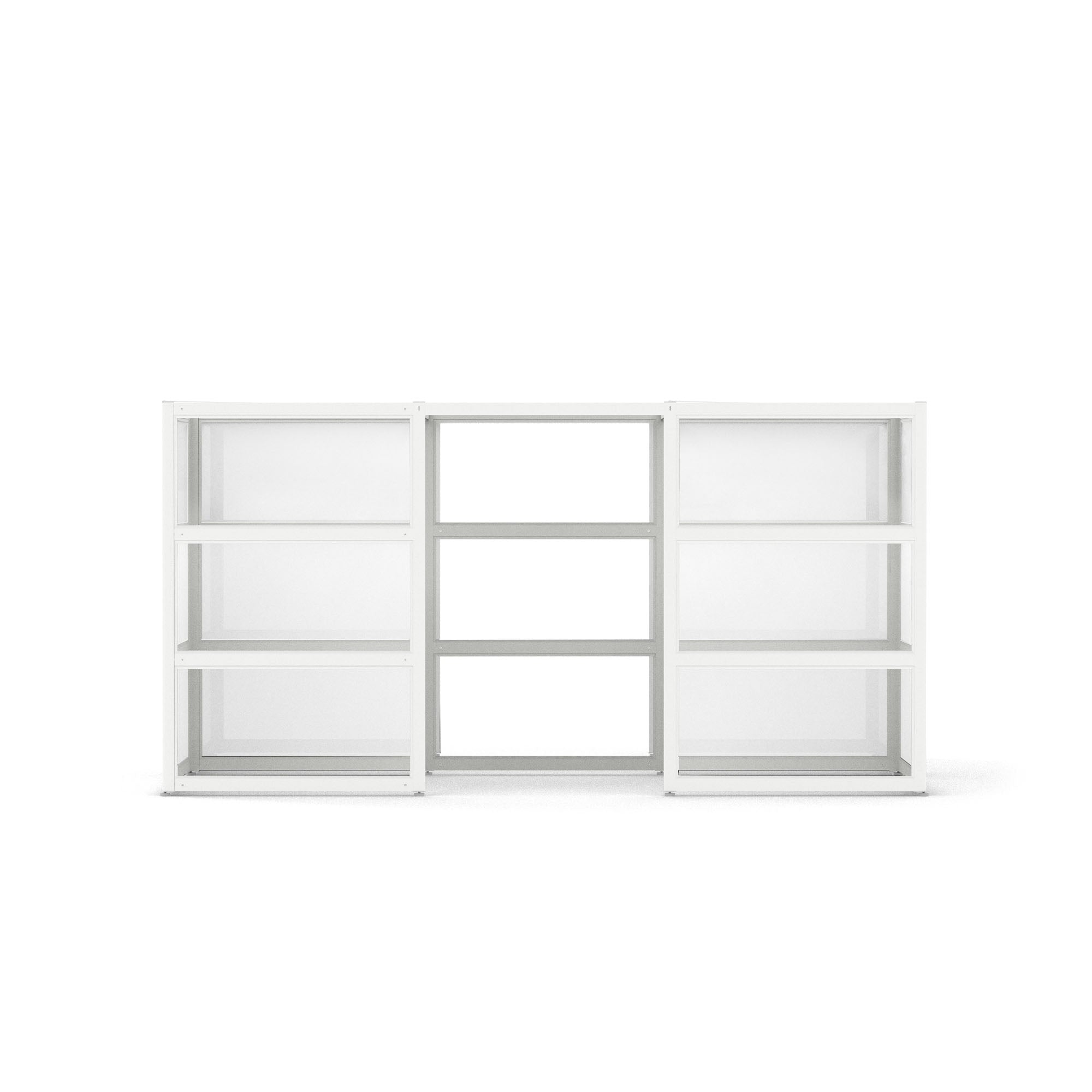  (White-Semi-Private-White Glass)