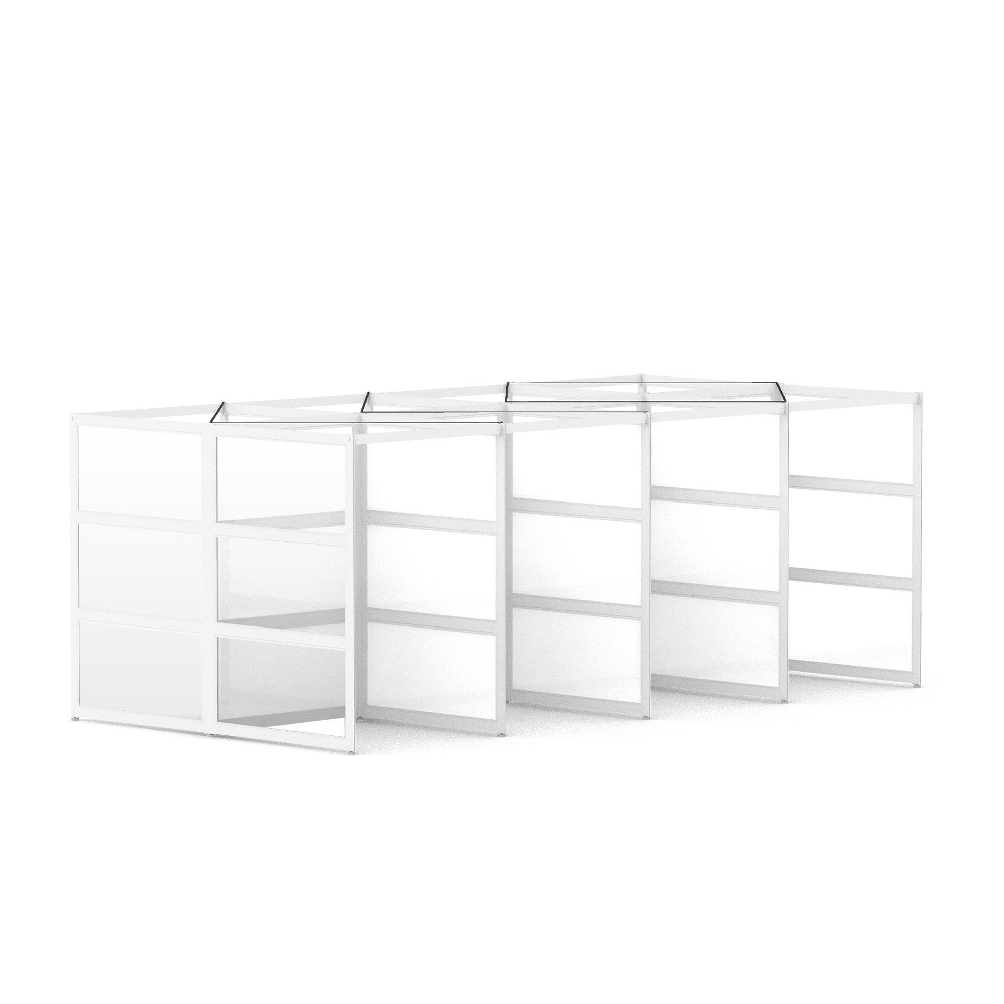  (White-Semi-Private-White Glass)