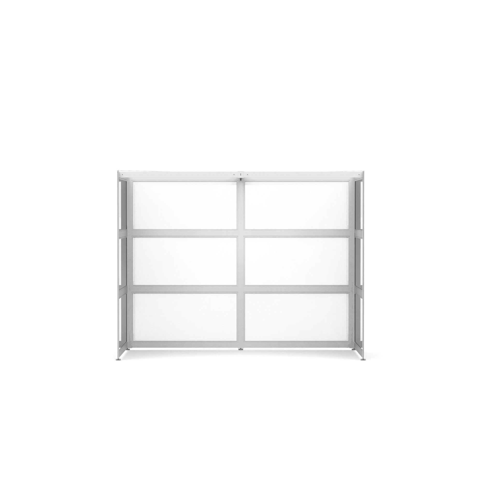  (White-Semi-Private-White Glass)