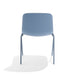 Blue modern design chair on white background (Sky)