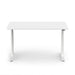 White adjustable standing desk isolated on a white background. (White-60&quot;)