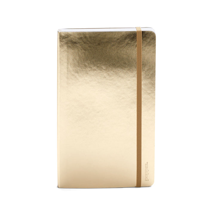 Gold textured external battery pack on white background (Gold)