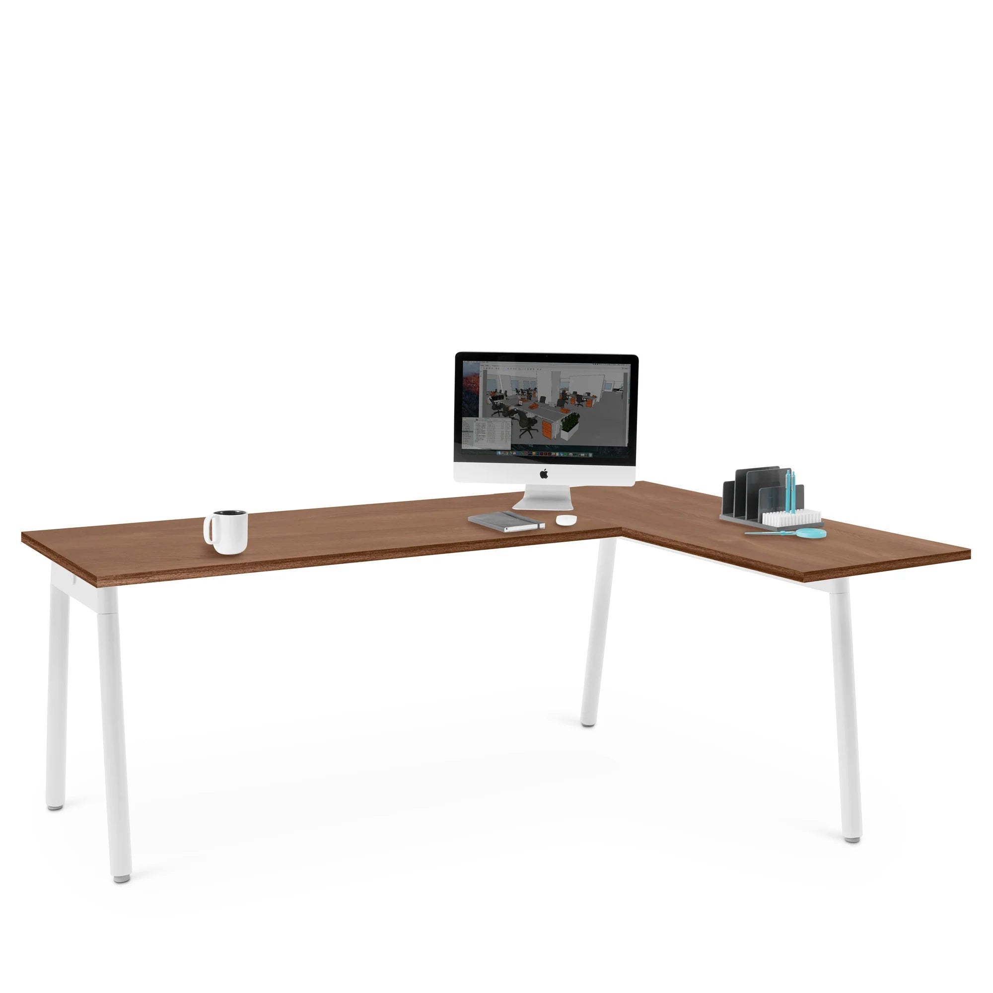  (Walnut-White-Right Handed)