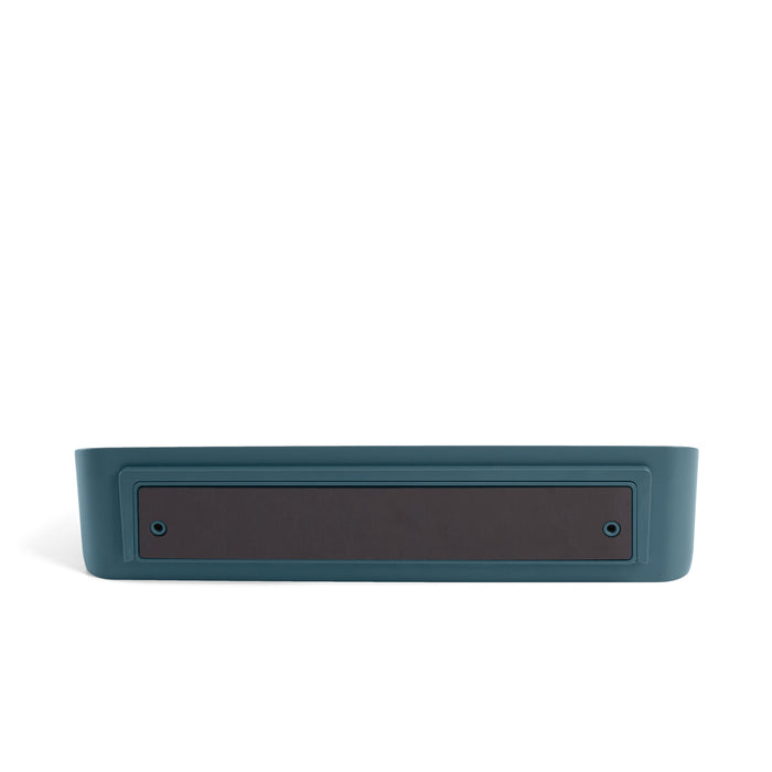 Teal Wi-Fi router on white background (Slate Blue)