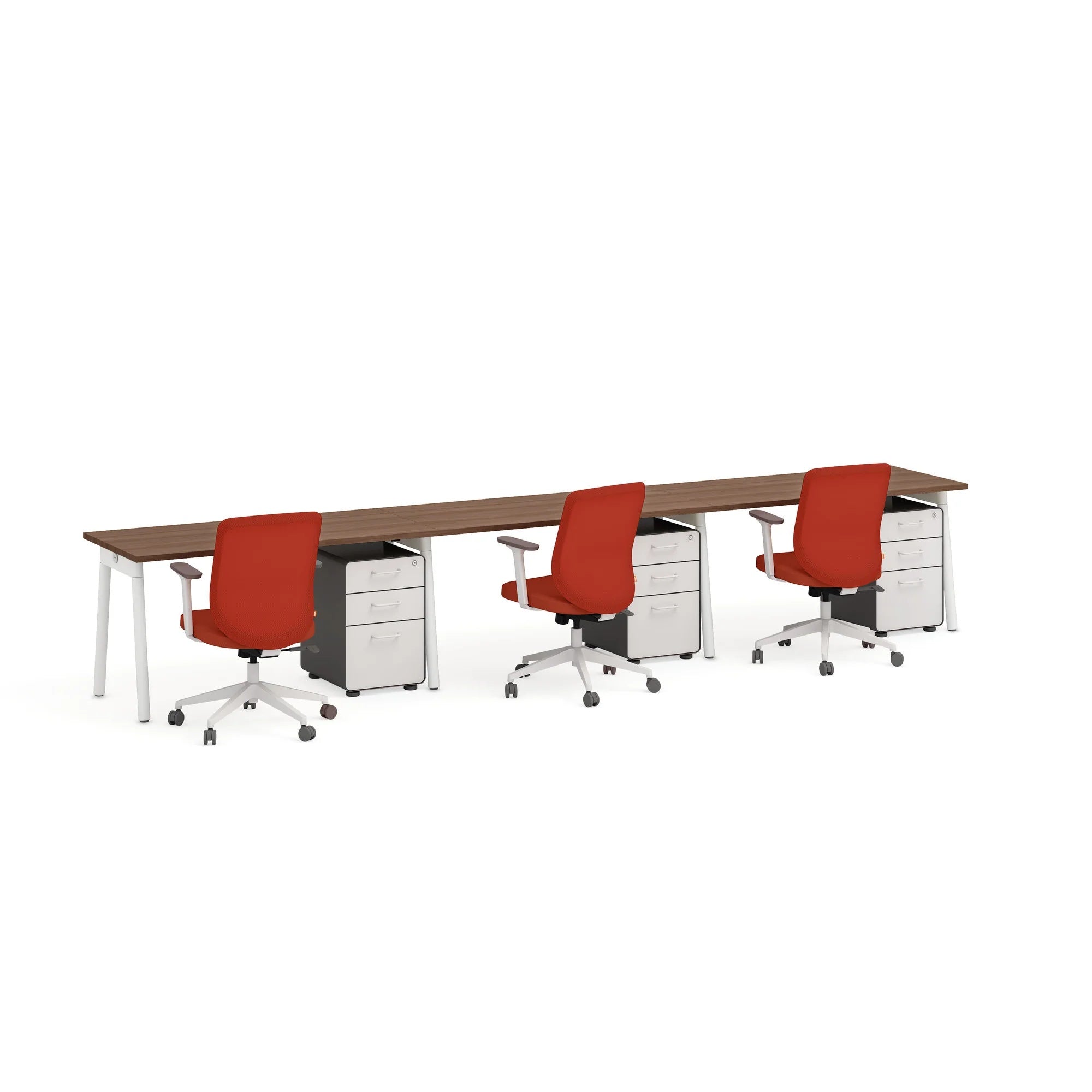  (Walnut-57"-White)