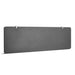 Gray acoustic panel mounted on wall for soundproofing and noise reduction. (Dark Gray-55&quot;)