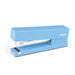 Blue desktop stapler isolated on white background. (Sky)