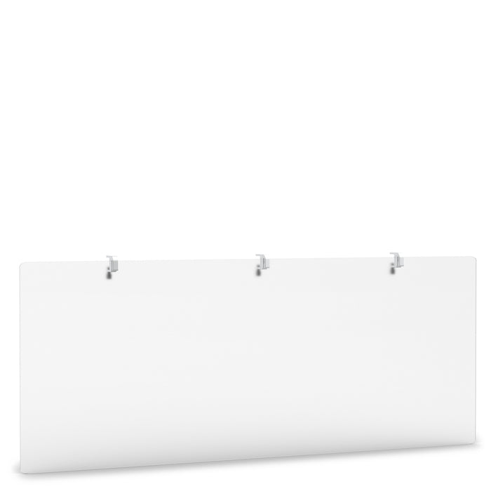 Blank white billboard ready for advertising with a clear background. (55&quot;)