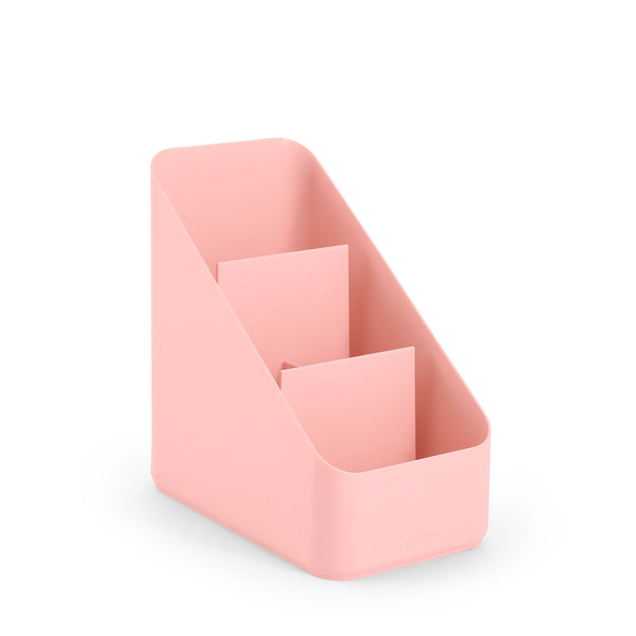 Poppin The Get-It-Together Small Desk Organizer 4 x 6.5 x 7.25 Blush