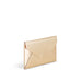 Elegant gold clutch purse on a white background (Gold)