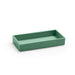 Green Poppin stackable desk tray on a white background. (Sage)